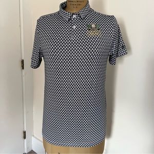 NWT Under Armour Cochecho Country Club 100 Years Short Sleeve Print Polo